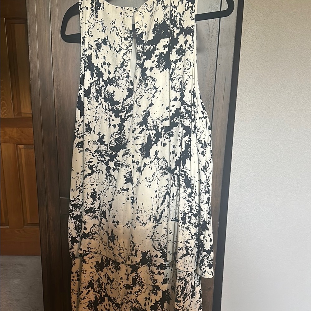 Banana Republic Monochrome Abstract Dress - Picture 3 of 3